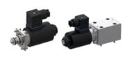 Two hydraulic cartridge valves